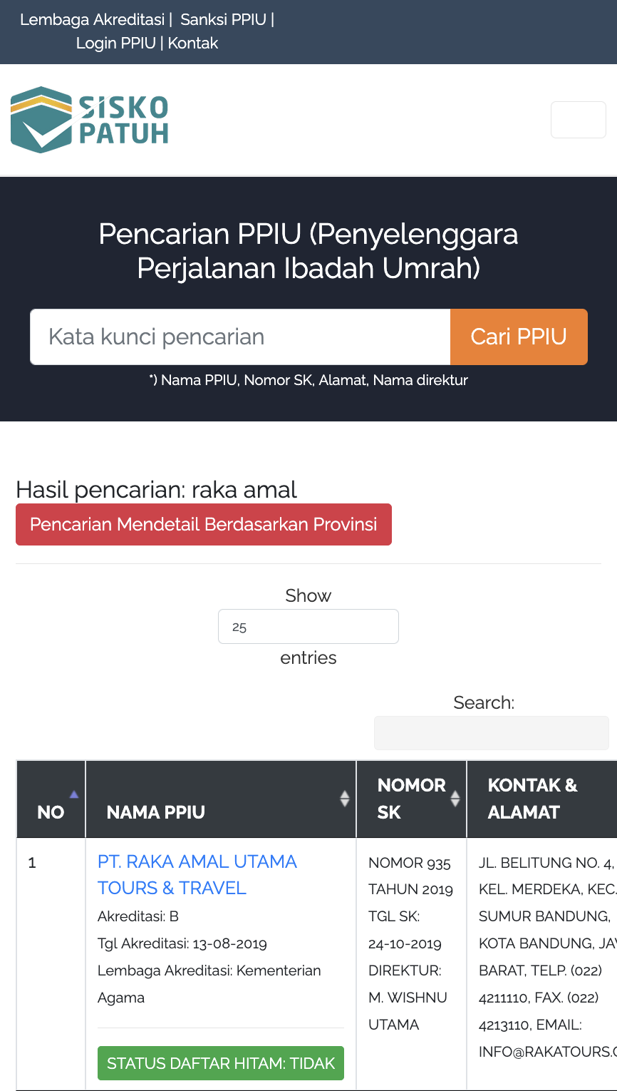 Izin Umrah